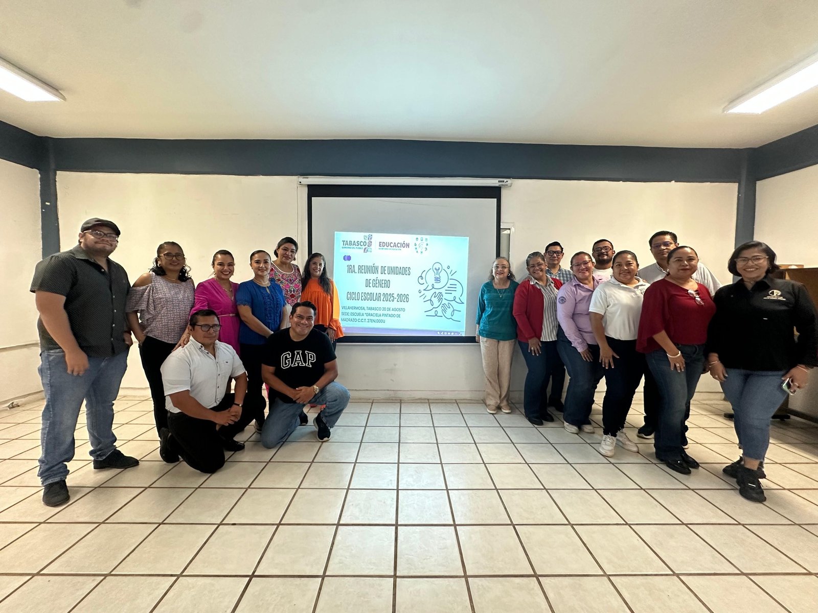 1era. Reunión de Unidades de Género, Ciclo Escolar 2025 – 2026