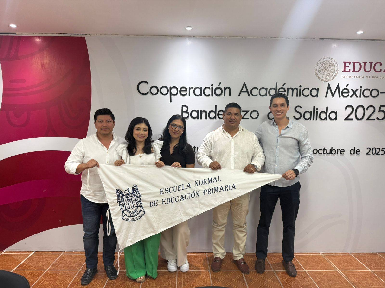 Banderazo de salida al Programa de Movilidad Académica Internacional con Belice