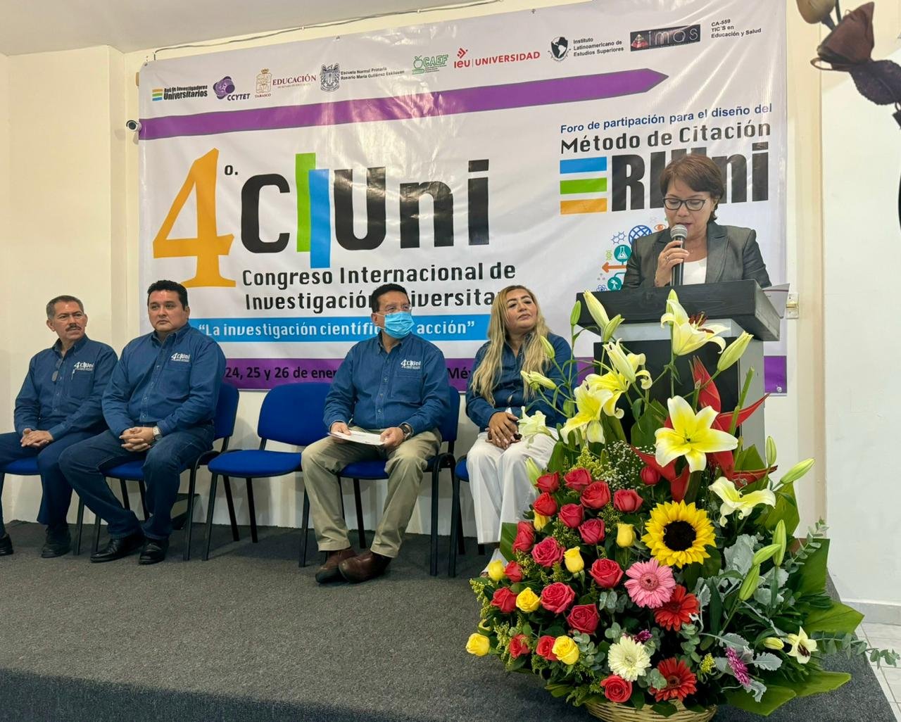 4o. Congreso Internacional de Investigación Universitaria y el Foro de participación para el diseño del Método de citación RIUni.